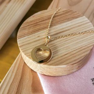 Kate Spade Symbols heart necklace